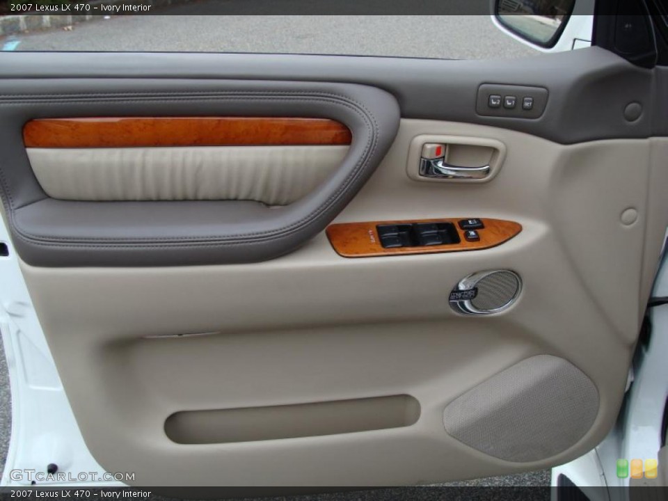 Ivory Interior Door Panel for the 2007 Lexus LX 470 #40418632