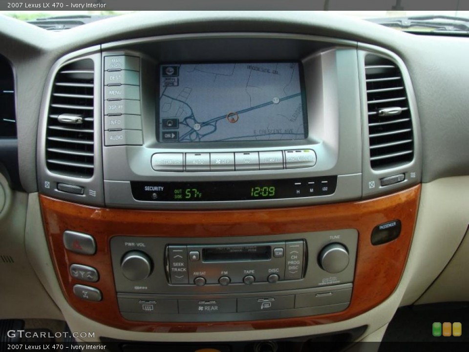 Ivory Interior Controls for the 2007 Lexus LX 470 #40418680
