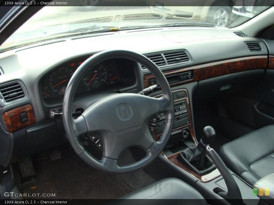 Charcoal 1999 Acura CL Interiors