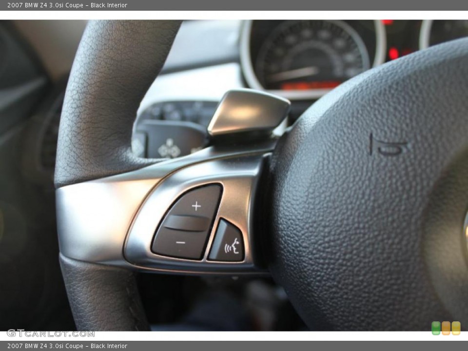 Black Interior Controls for the 2007 BMW Z4 3.0si Coupe #40421160