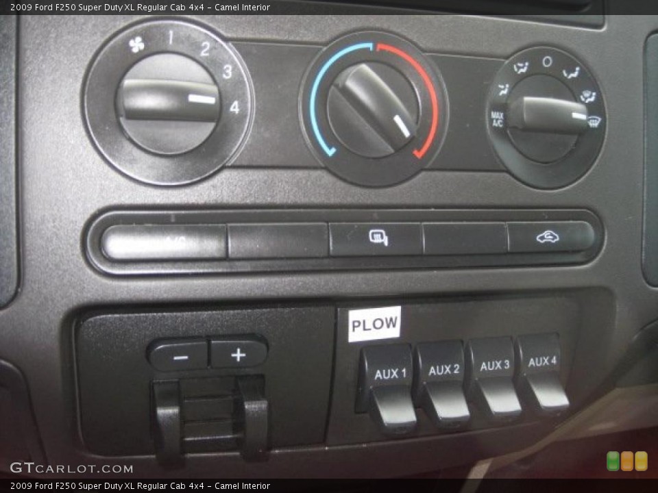 Camel Interior Controls for the 2009 Ford F250 Super Duty XL Regular Cab 4x4 #40423224