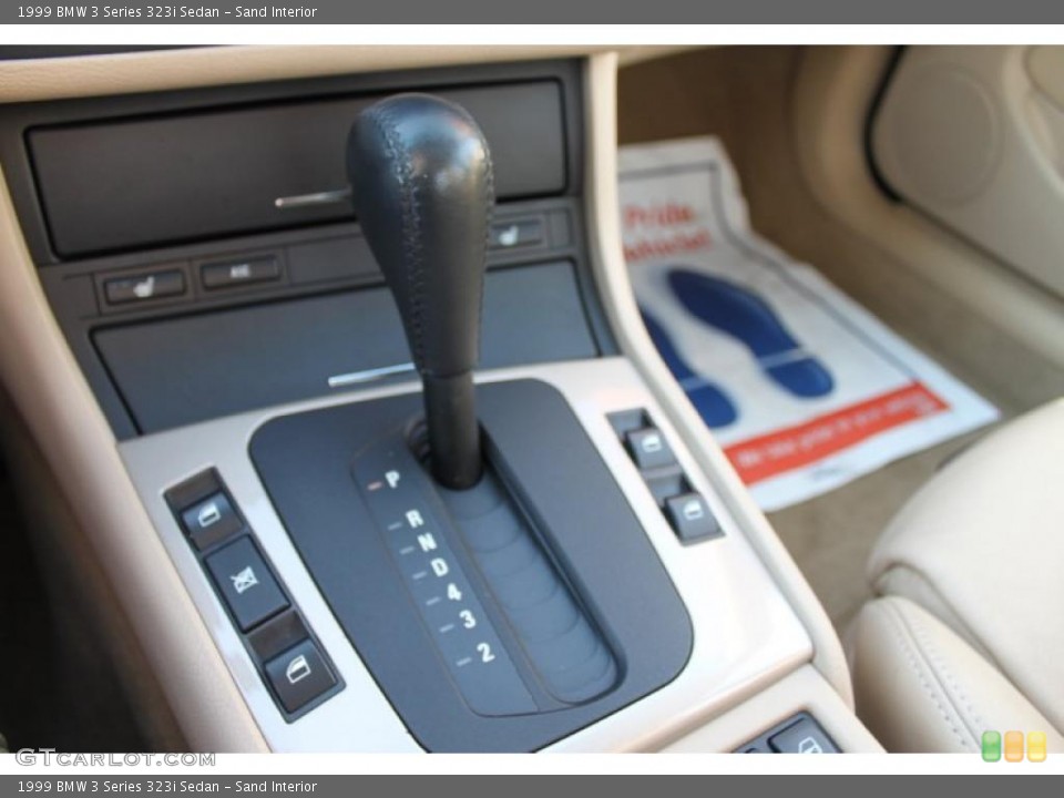 Sand Interior Transmission for the 1999 BMW 3 Series 323i Sedan #40423804