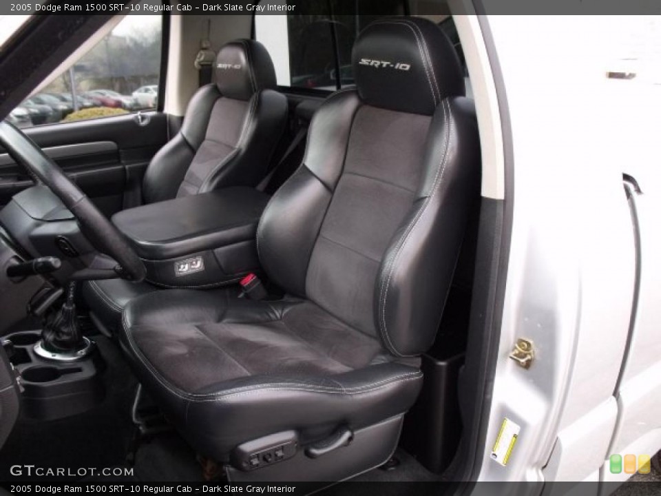 Dark Slate Gray Interior Photo for the 2005 Dodge Ram 1500 SRT-10 Regular Cab #40424144