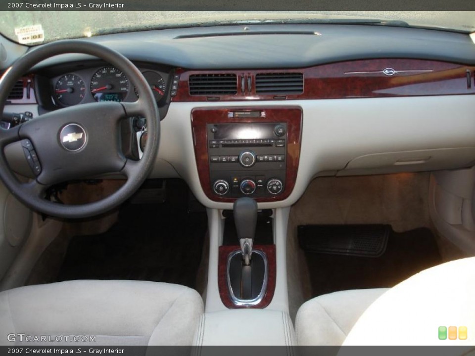 Gray Interior Prime Interior for the 2007 Chevrolet Impala LS #40425888