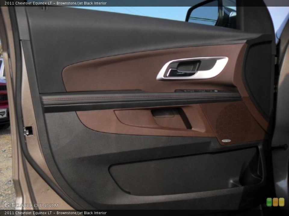 Brownstone/Jet Black Interior Door Panel for the 2011 Chevrolet Equinox LT #40426336