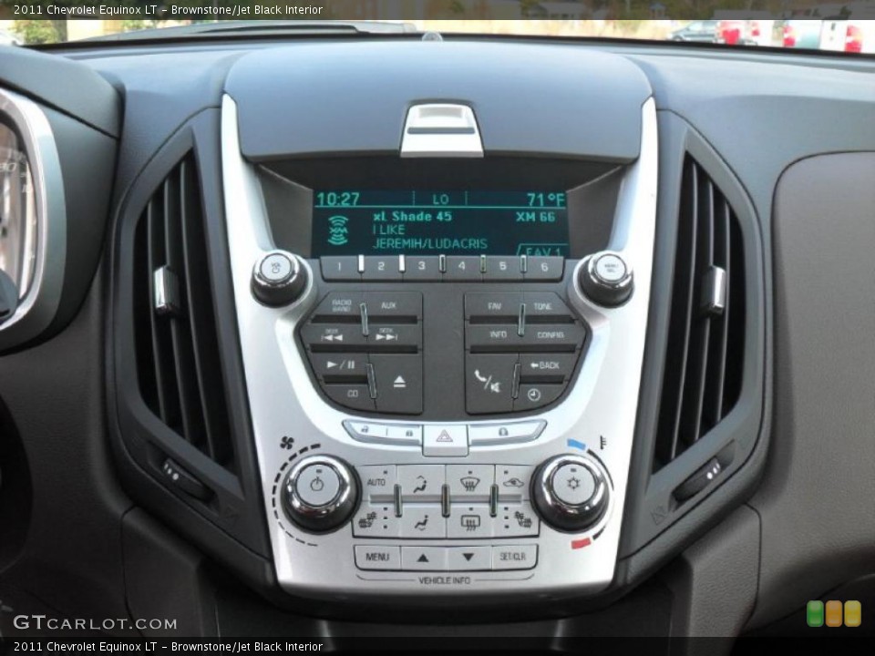 Brownstone/Jet Black Interior Controls for the 2011 Chevrolet Equinox LT #40426368