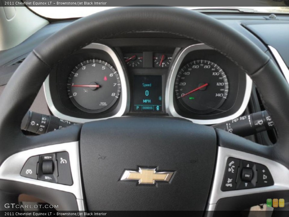 Brownstone/Jet Black Interior Gauges for the 2011 Chevrolet Equinox LT #40426408