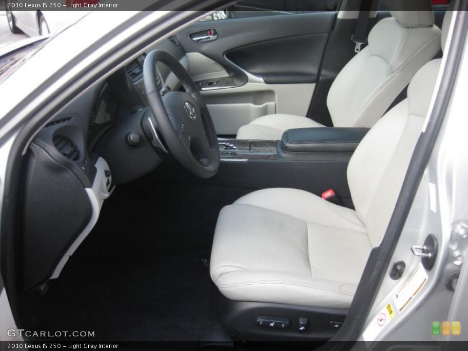 Light Gray Interior Photo for the 2010 Lexus IS 250 #40426464