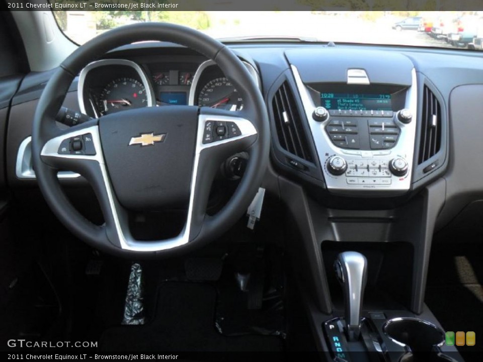 Brownstone/Jet Black Interior Dashboard for the 2011 Chevrolet Equinox LT #40426608