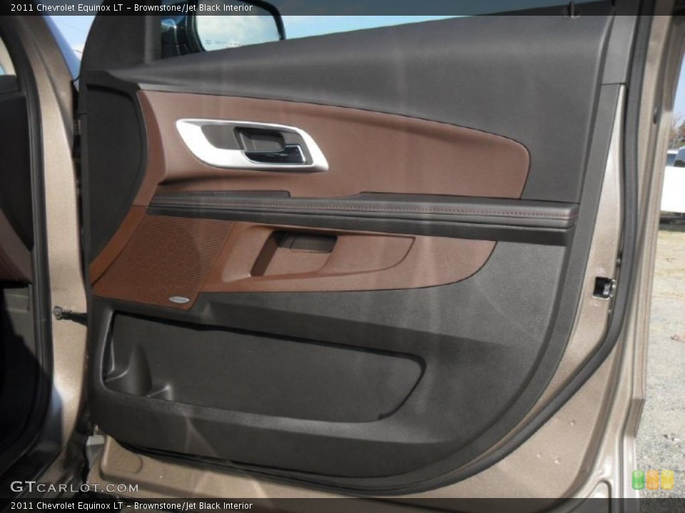 Brownstone/Jet Black Interior Door Panel for the 2011 Chevrolet Equinox LT #40426692