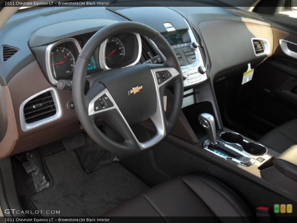 Brownstone/Jet Black Interior Prime Interior for the 2011 Chevrolet Equinox LT #40426760