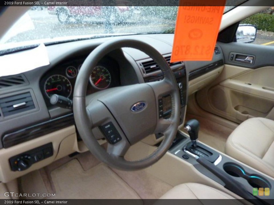 Camel Interior Prime Interior for the 2009 Ford Fusion SEL #40427660