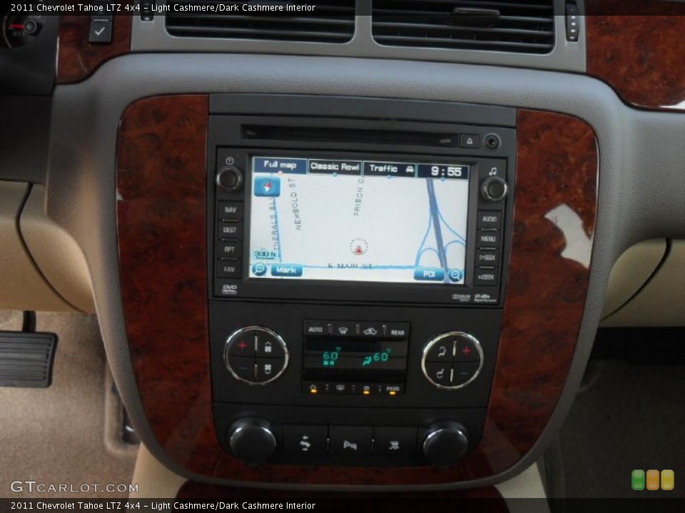 Light Cashmere/Dark Cashmere Interior Controls for the 2011 Chevrolet Tahoe LTZ 4x4 #40427776