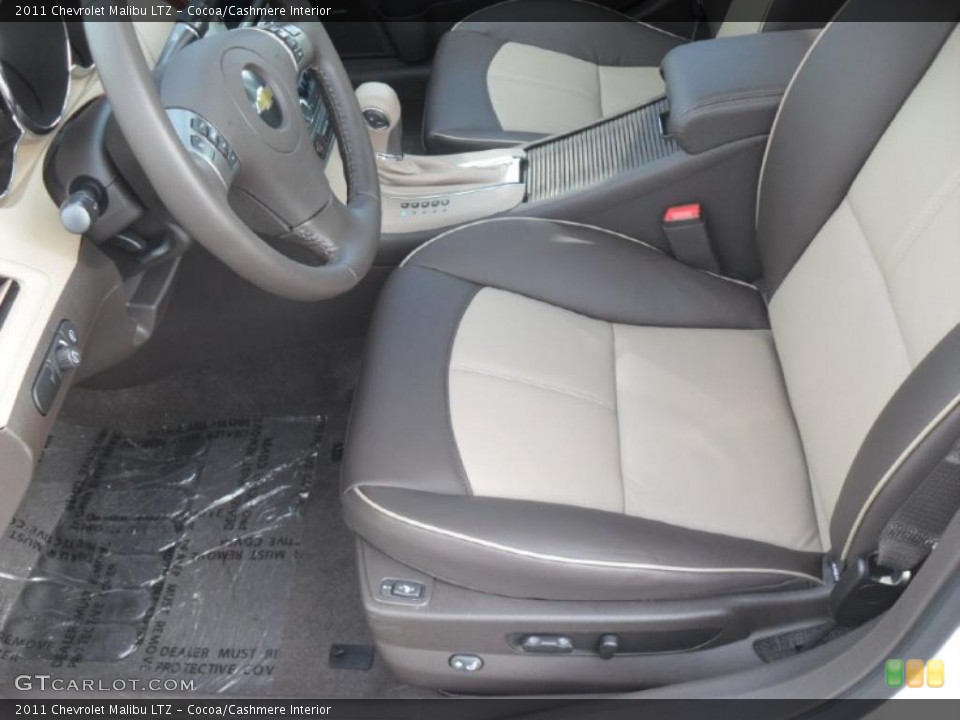 Cocoa/Cashmere Interior Photo for the 2011 Chevrolet Malibu LTZ #40428932