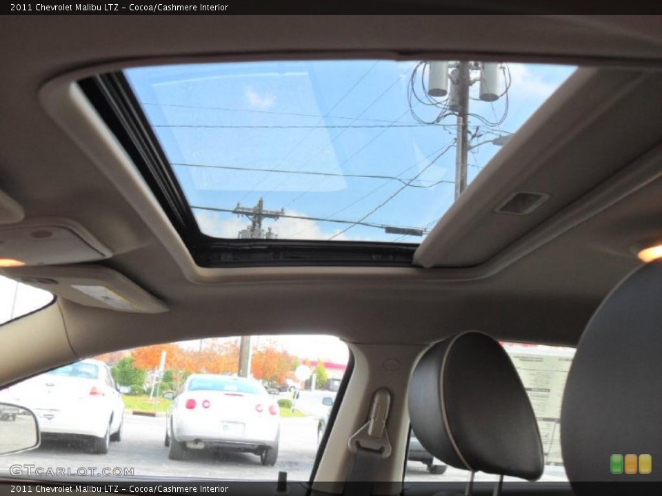 Cocoa/Cashmere Interior Sunroof for the 2011 Chevrolet Malibu LTZ #40428972