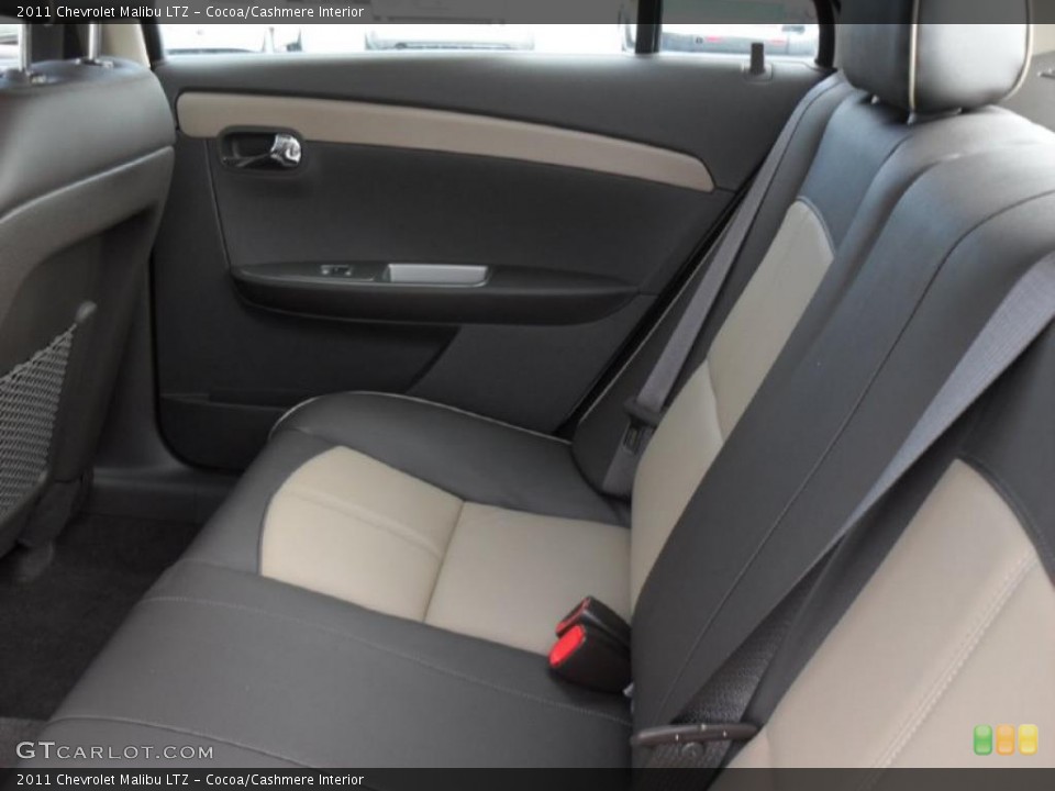 Cocoa/Cashmere Interior Photo for the 2011 Chevrolet Malibu LTZ #40429040