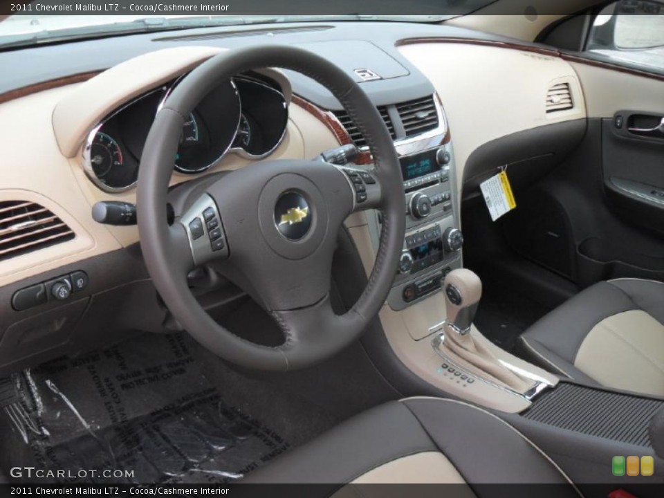 Cocoa/Cashmere Interior Prime Interior for the 2011 Chevrolet Malibu LTZ #40429204