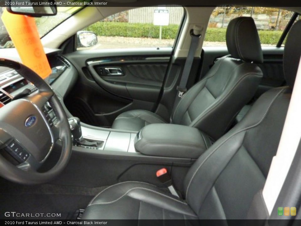 Charcoal Black Interior Photo for the 2010 Ford Taurus Limited AWD #40430656