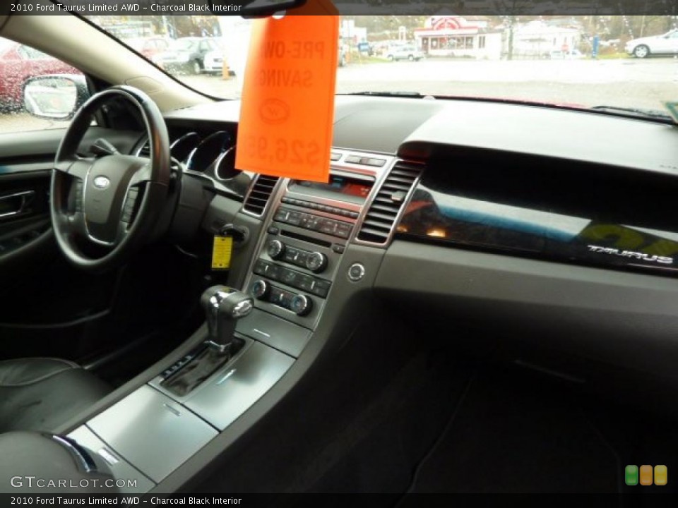 Charcoal Black Interior Dashboard for the 2010 Ford Taurus Limited AWD #40430752