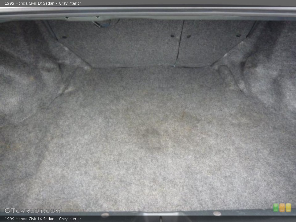 Gray Interior Trunk for the 1999 Honda Civic LX Sedan #40431928