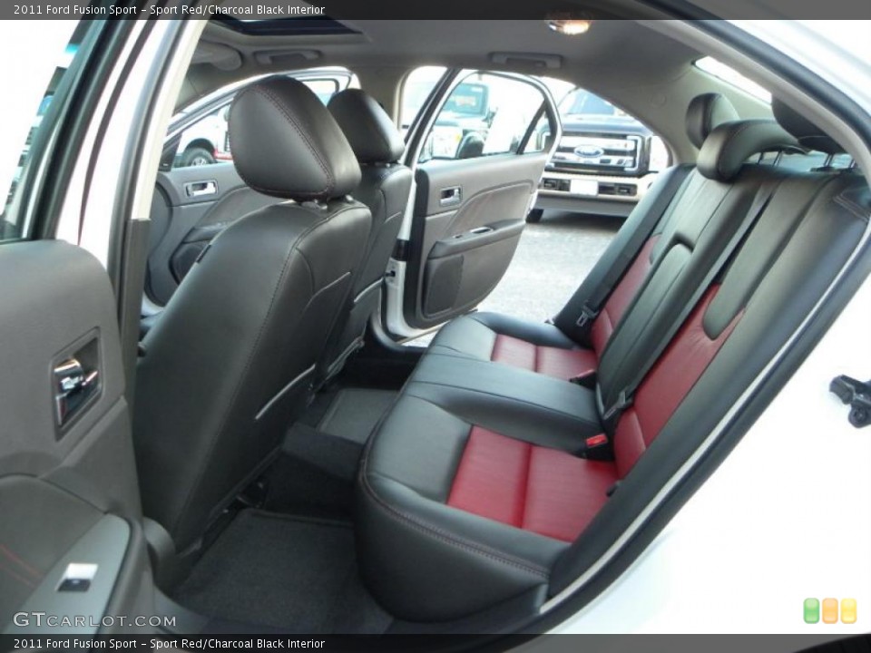 Sport Red/Charcoal Black Interior Photo for the 2011 Ford Fusion Sport #40432156