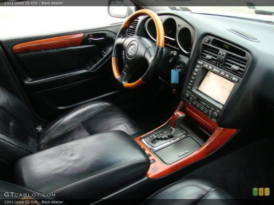 Black Interior Photo for the 2001 Lexus GS 430 #40432196