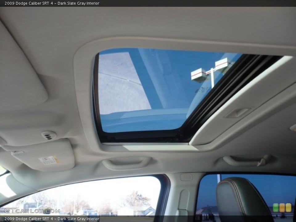 Dark Slate Gray Interior Sunroof for the 2009 Dodge Caliber SRT 4 #40433204