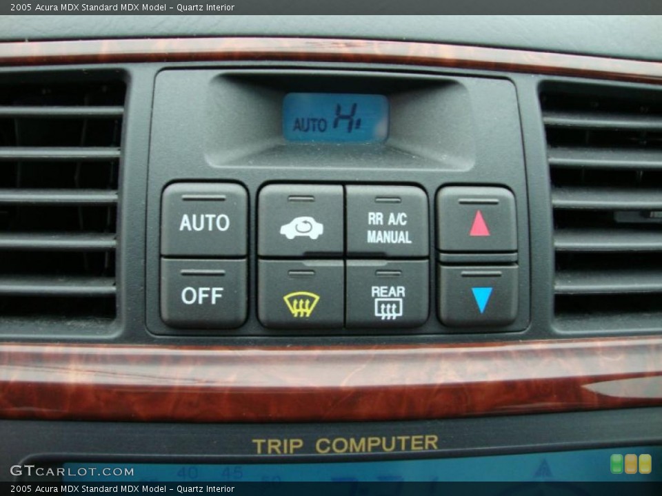 Quartz Interior Controls for the 2005 Acura MDX  #40434272