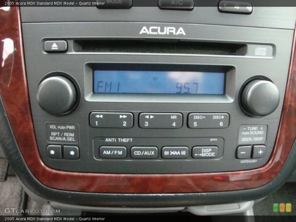 Quartz Interior Controls for the 2005 Acura MDX  #40434304