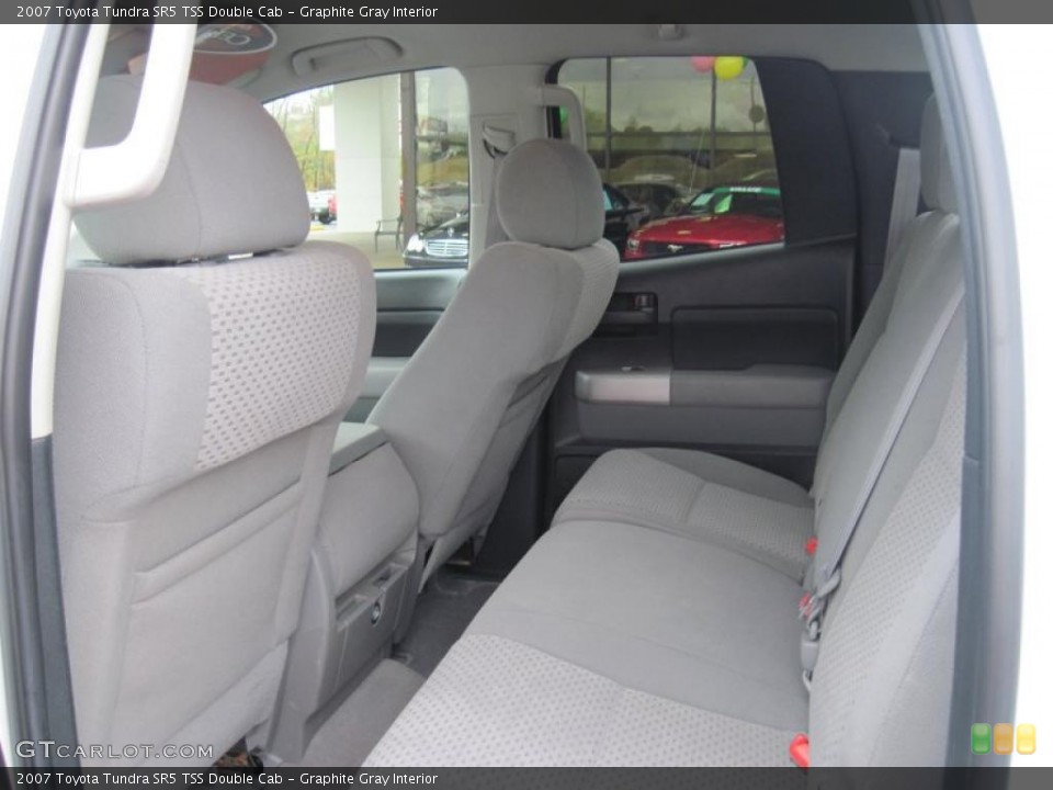 Graphite Gray Interior Photo for the 2007 Toyota Tundra SR5 TSS Double Cab #40436816
