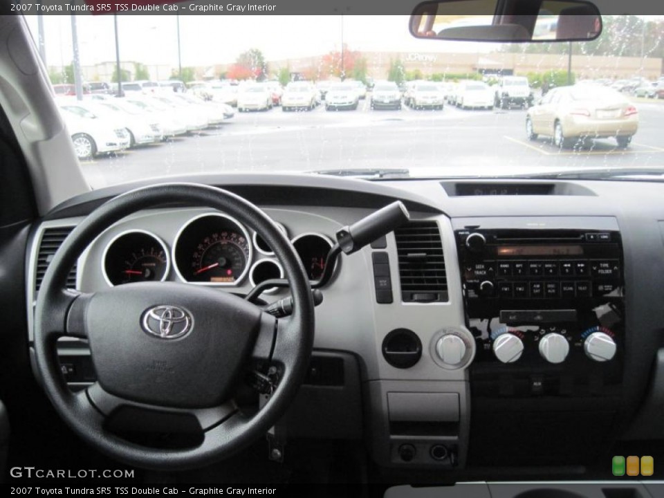 Graphite Gray Interior Dashboard for the 2007 Toyota Tundra SR5 TSS Double Cab #40436832