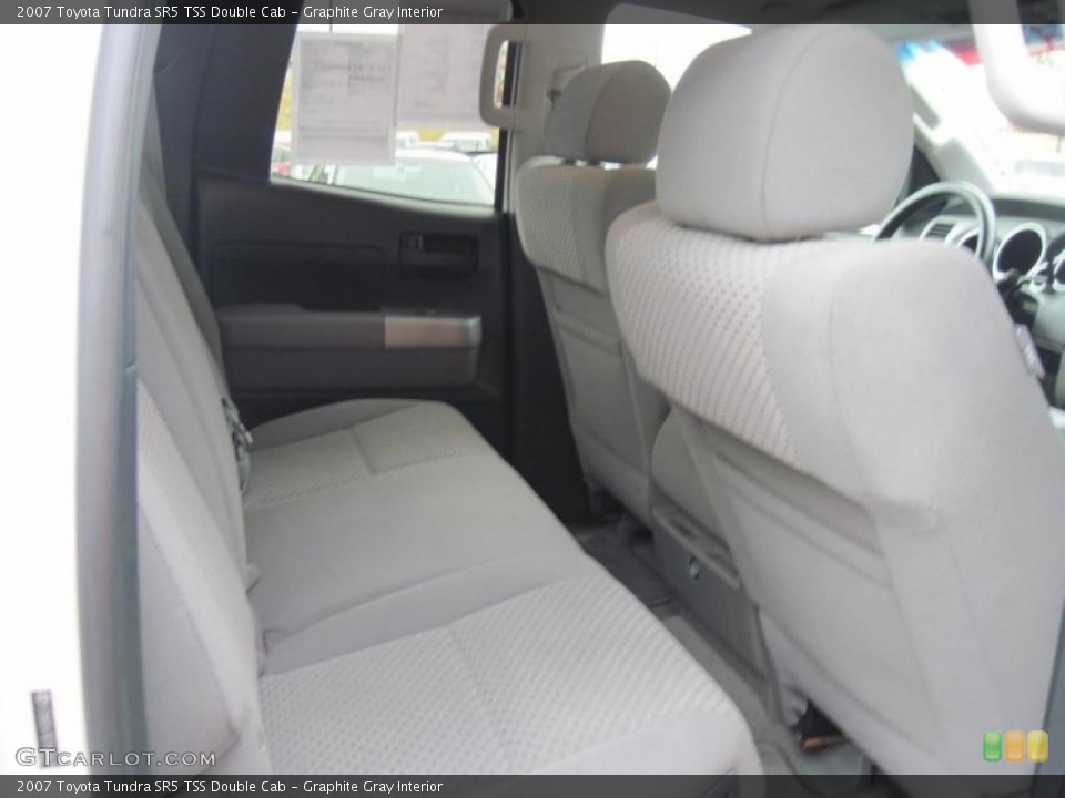 Graphite Gray Interior Photo for the 2007 Toyota Tundra SR5 TSS Double Cab #40436860