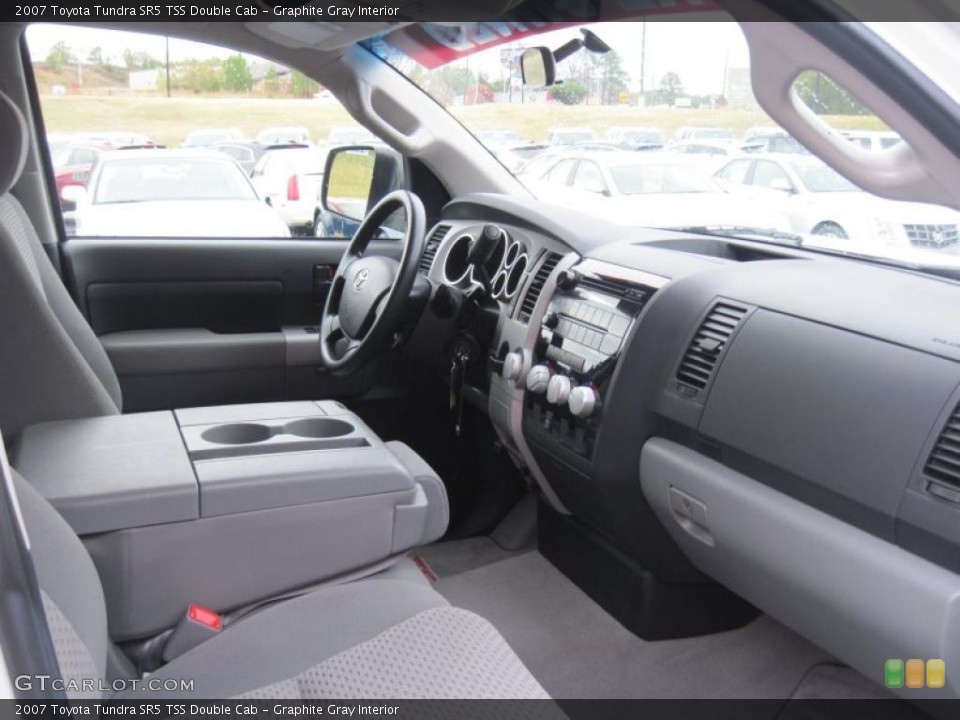 Graphite Gray Interior Photo for the 2007 Toyota Tundra SR5 TSS Double Cab #40436880