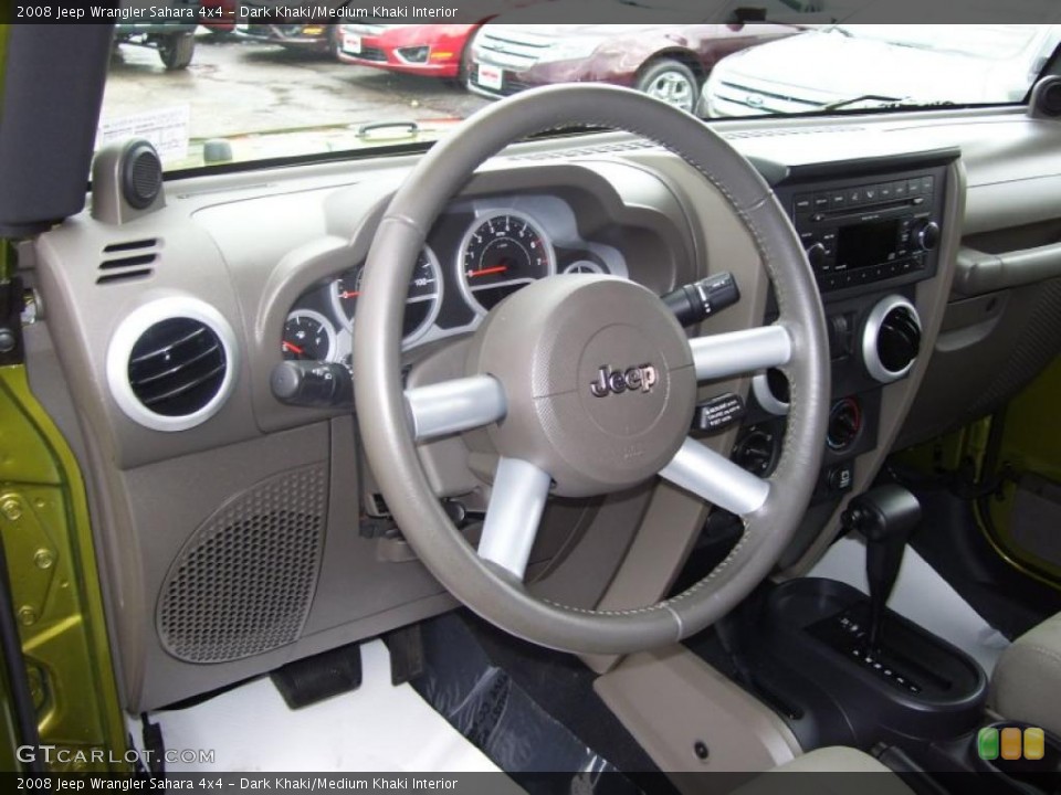 Dark Khaki/Medium Khaki Interior Prime Interior for the 2008 Jeep Wrangler Sahara 4x4 #40438024