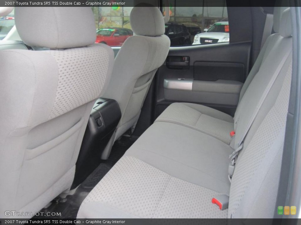 Graphite Gray Interior Photo for the 2007 Toyota Tundra SR5 TSS Double Cab #40438300