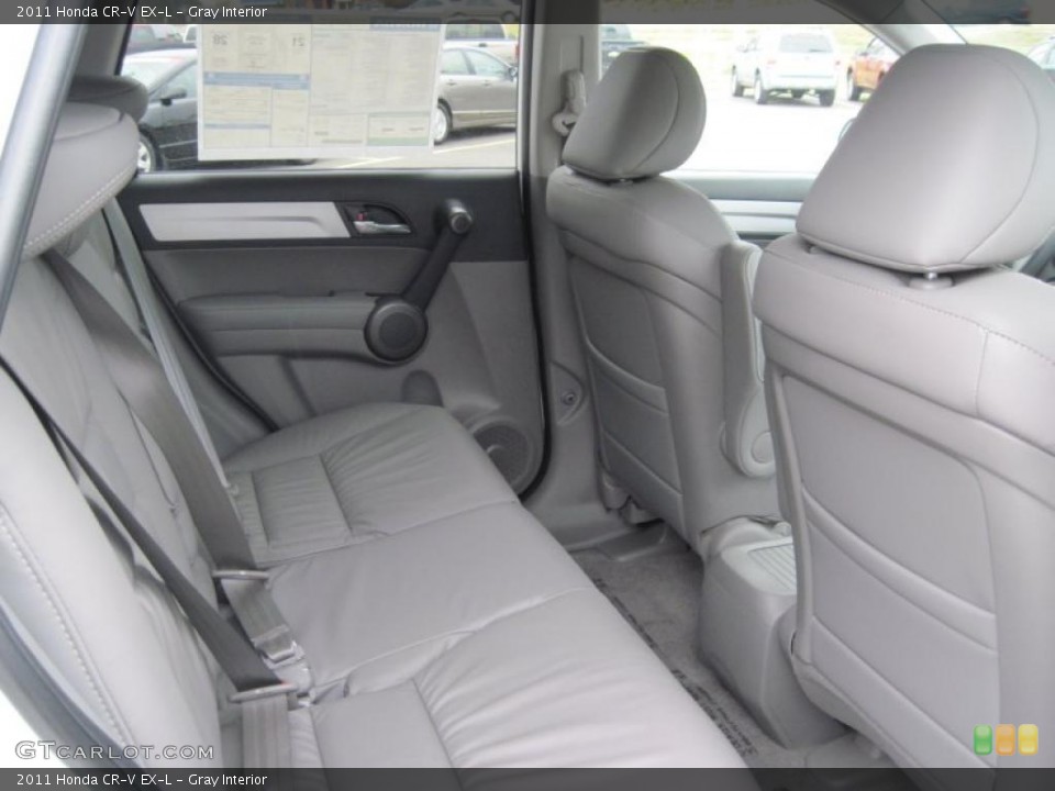 Gray Interior Photo for the 2011 Honda CR-V EX-L #40438617