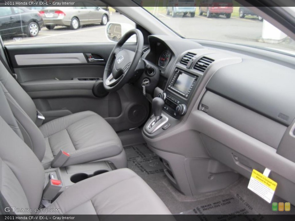 Gray Interior Dashboard for the 2011 Honda CR-V EX-L #40438637
