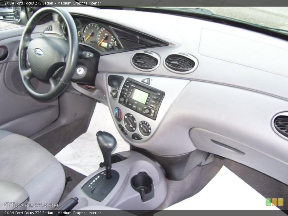 Medium Graphite Interior Dashboard for the 2004 Ford Focus ZTS Sedan #40439053