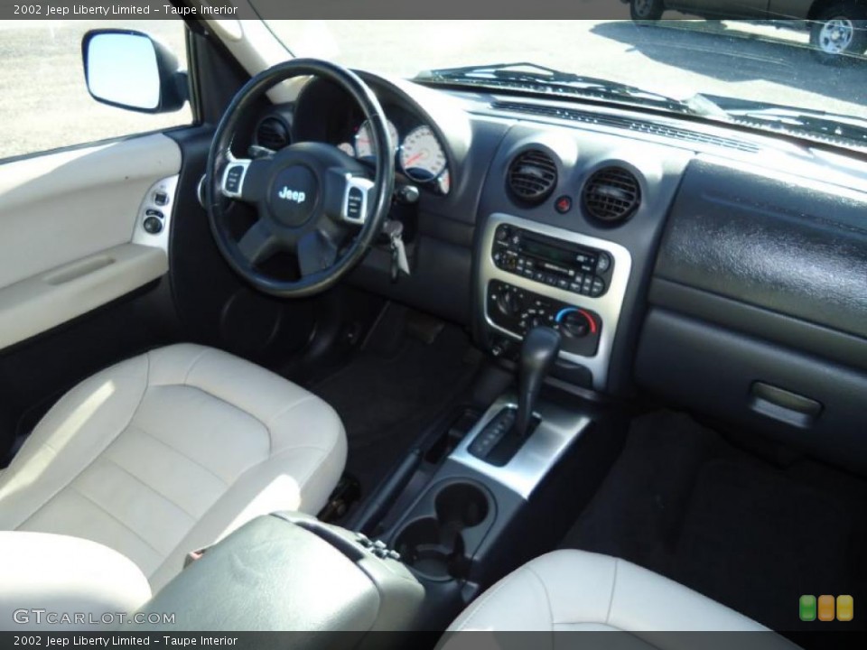 Taupe Interior Prime Interior for the 2002 Jeep Liberty Limited #40441613