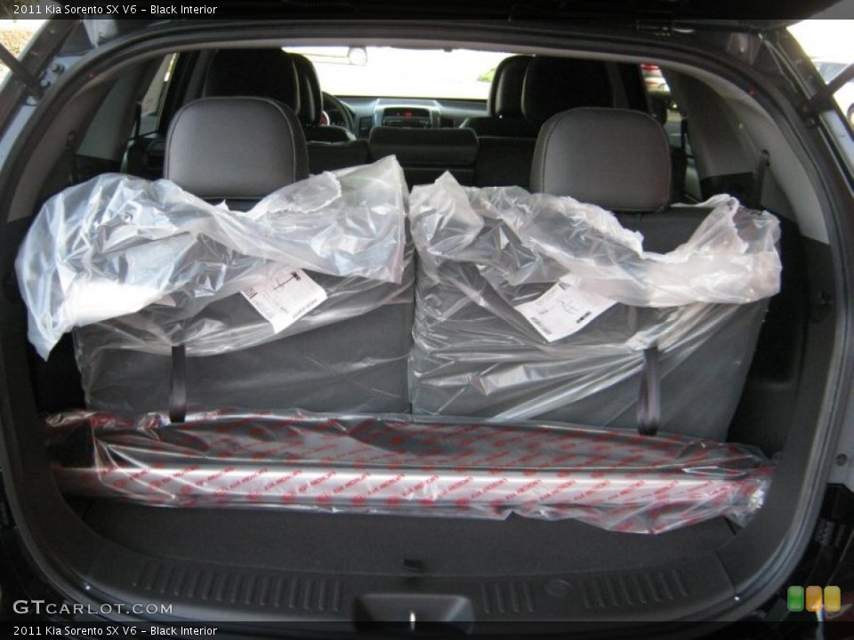 Black Interior Trunk for the 2011 Kia Sorento SX V6 #40442845