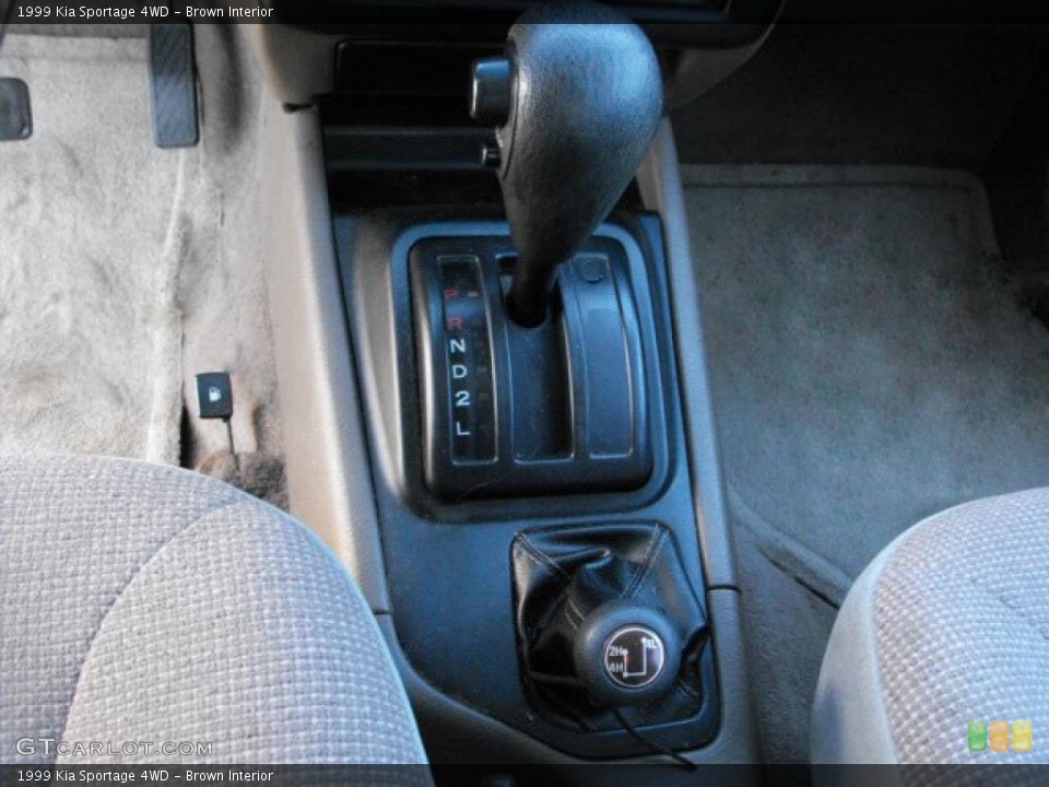 Brown Interior Transmission for the 1999 Kia Sportage 4WD #40443756