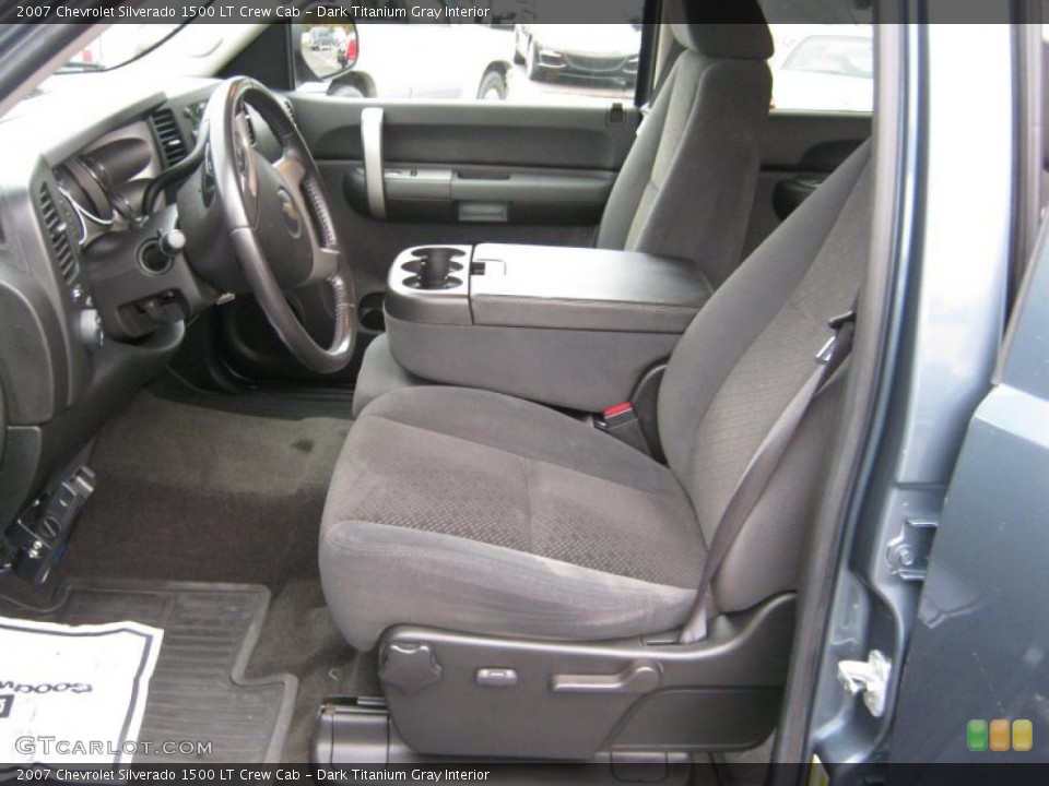 Dark Titanium Gray Interior Photo for the 2007 Chevrolet Silverado 1500 LT Crew Cab #40446393