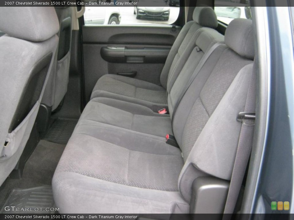 Dark Titanium Gray Interior Photo for the 2007 Chevrolet Silverado 1500 LT Crew Cab #40446425
