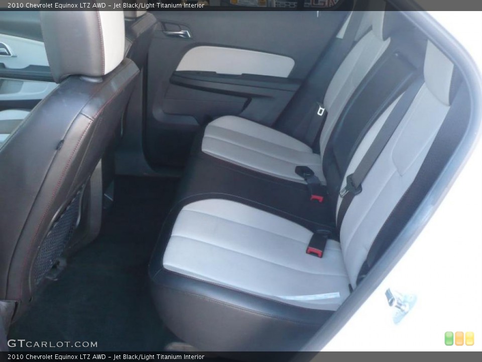 Jet Black/Light Titanium Interior Photo for the 2010 Chevrolet Equinox LTZ AWD #40446545