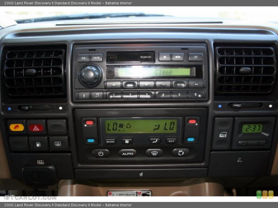 Bahama Interior Controls for the 2000 Land Rover Discovery II  #40446889