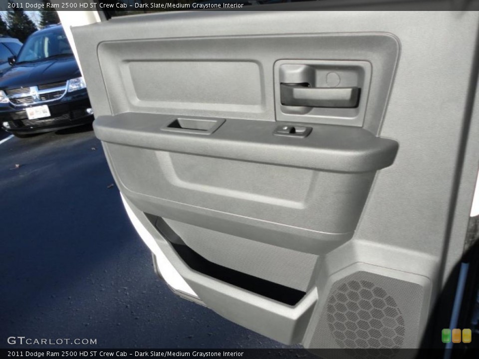 Dark Slate/Medium Graystone Interior Door Panel for the 2011 Dodge Ram 2500 HD ST Crew Cab #40447661
