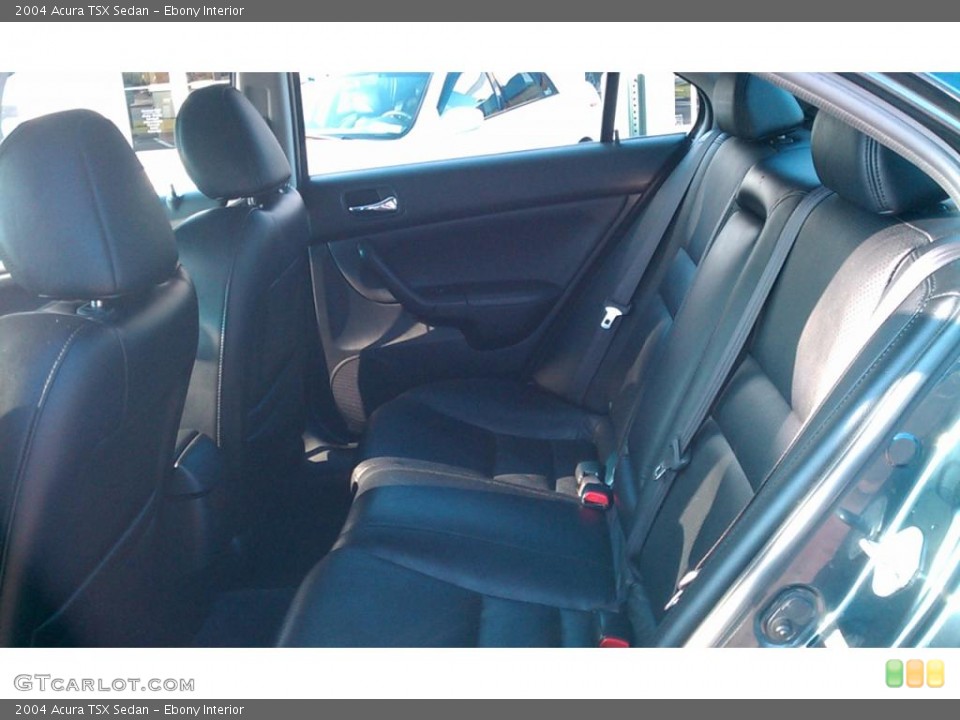 Ebony Interior Photo for the 2004 Acura TSX Sedan #40449669