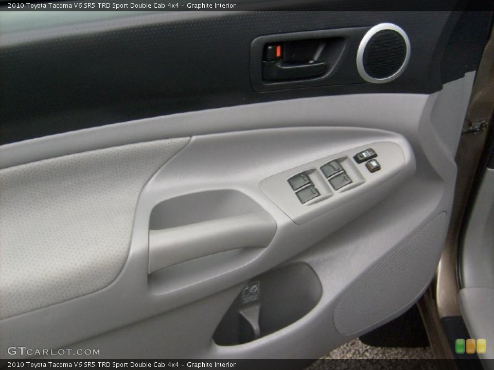 Graphite Interior Door Panel for the 2010 Toyota Tacoma V6 SR5 TRD Sport Double Cab 4x4 #40451805