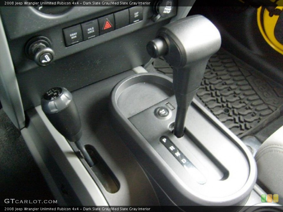 Dark Slate Gray/Med Slate Gray Interior Transmission for the 2008 Jeep Wrangler Unlimited Rubicon 4x4 #40452301