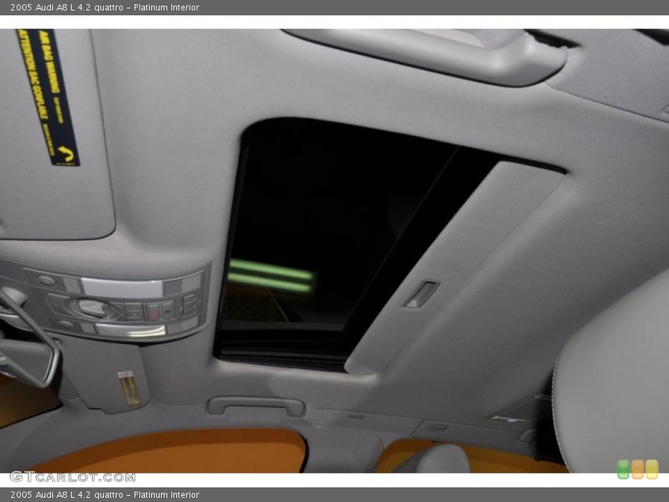 Platinum Interior Sunroof for the 2005 Audi A8 L 4.2 quattro #40452505
